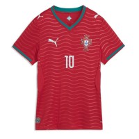 Stroje piłkarskie Portugalia Bernardo Silva #10 Koszulka Podstawowej dla damskie MŚ 2026 Krótki Rękaw